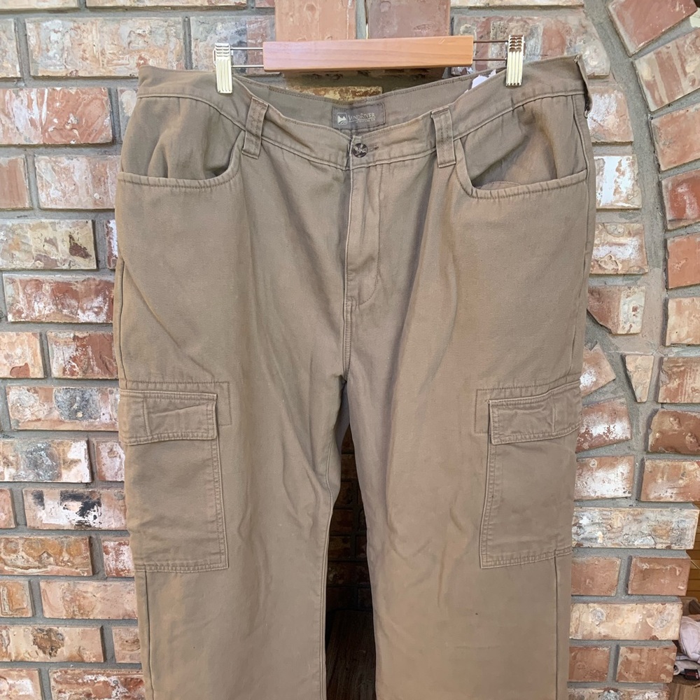 Men’s Fleece Lined Windriver Cargo Pants - GUC